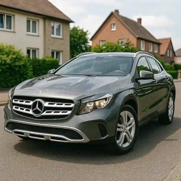 Ein gebrauchtes Mittelklasse-Auto, das beim Autoankauf in Herrenberg angeboten wird.